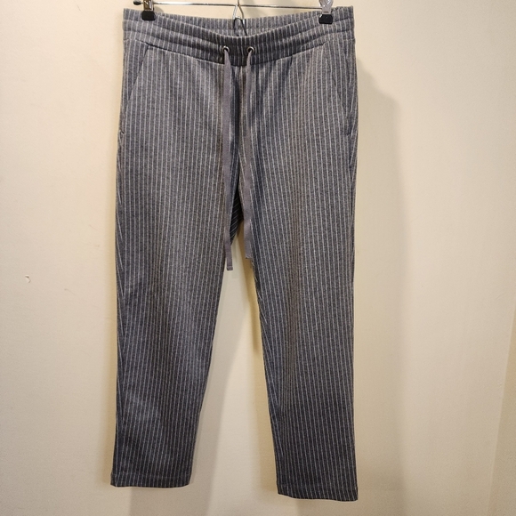 LOFT Women's Gray Pull On Drawnstring Semi-formal Pants size XS - Picture 4 of 11